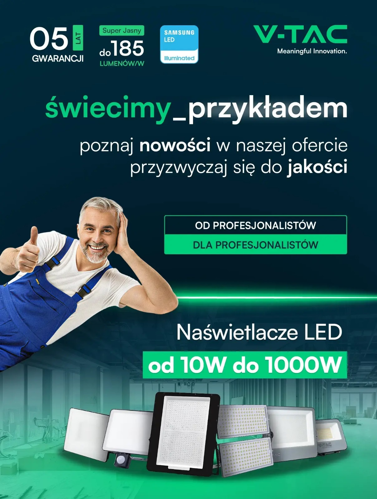 Naświetlacze V-TAC
