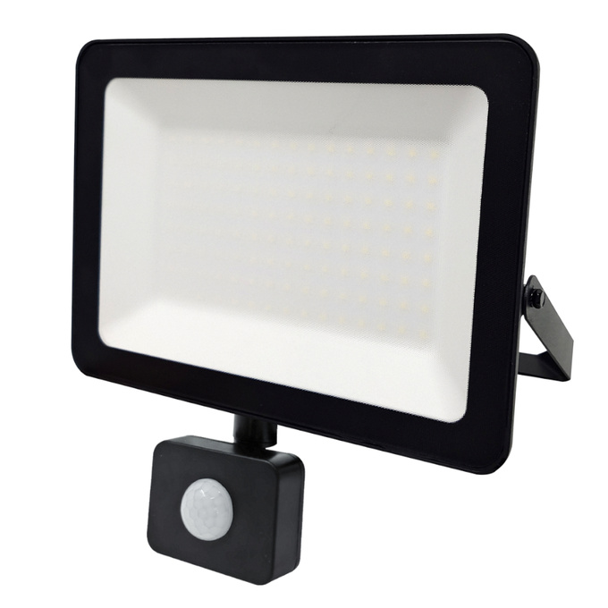 Naświetlacz LED ATRIA PRO 100W 6500K 9000lm IP44 z czujnikiem ruchu Dioled