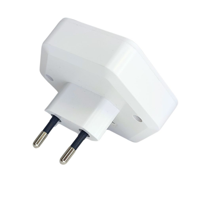 Lampka nocna LED 0,6W 3000K do kontaktu HEKSAGON 3 pozimy jasności DIO-0461 Dioled