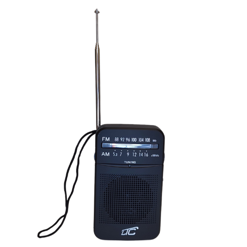 Radio kieszonkowe AM/FM czarne LEGA LTC