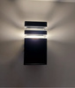 Lampa elewacyjna zewnętrzna kinkiet LED NERINA antracyt E27 IP54