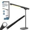 Lampka biurkowa LED 8W 2W1 latarka AMSTERDAM czarna SVENSSO