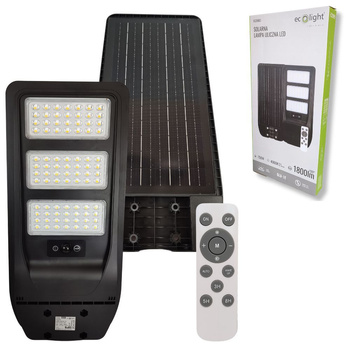 Lampa uliczna LED solarna 150W 4000K 1800lm IP65 Ecolight