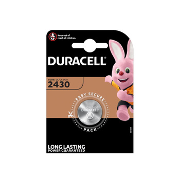 Bateria litowa pastylkowa CR2430 Blister 1 sztuka Duracell