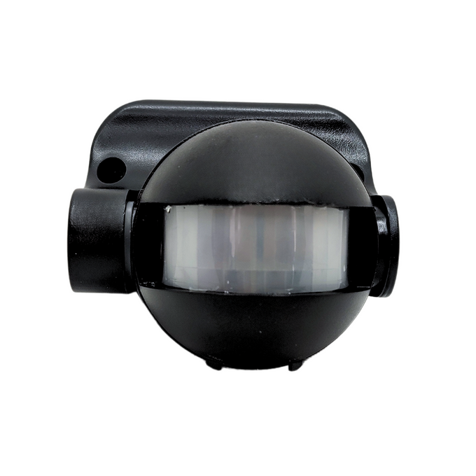 Czujnik ruchu PIR IP44 12m 180° czarny Ecolight