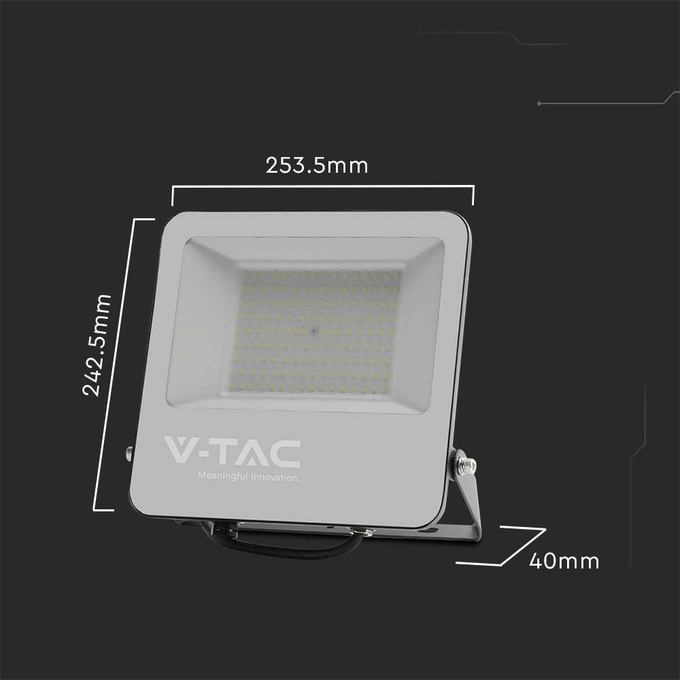 Naświetlacz LED 100W 6500K 18500lm 185lm/W IP65 5 lat gwarancji V-TAC