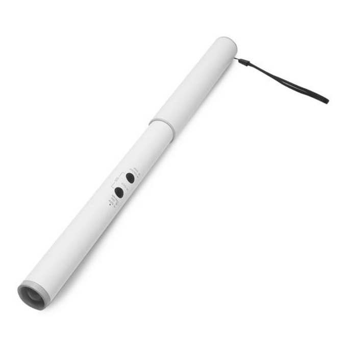 Lampka biurkowa LED 8W 2W1 latarka AMSTERDAM biała SVENSSO