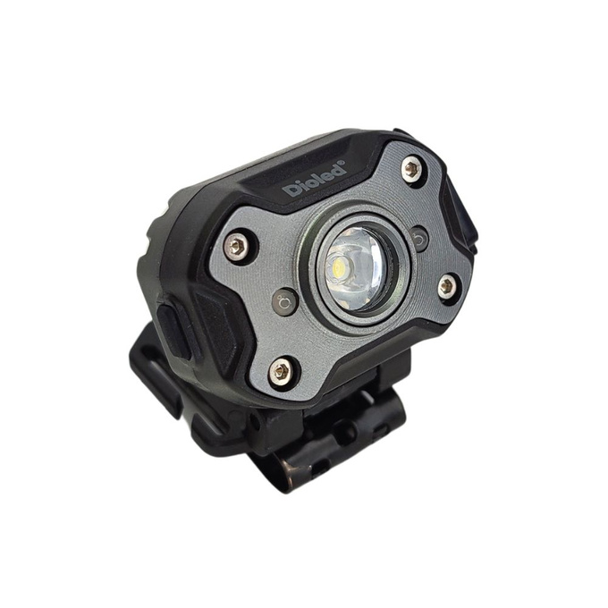 Latarka czołowa LED akumulatorowa 7W 400lm USB-C SILVER V32 ADVENTURE Dioled
