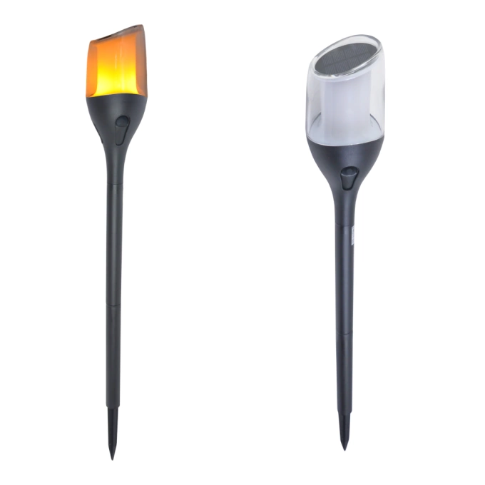Lampa solarna słupek wbijany LED efekt PŁOMIENIA 64,5cm Ecolight