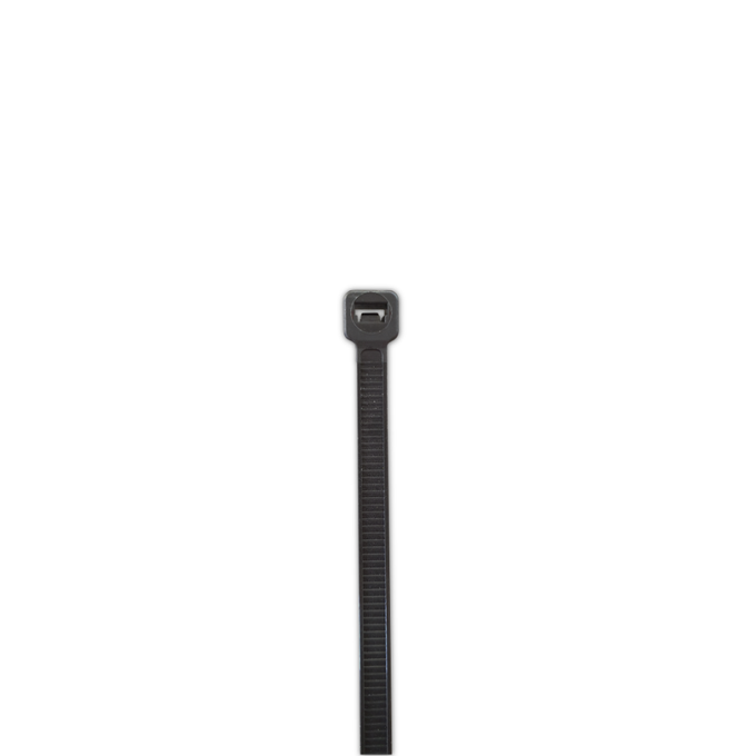 Opaski kablowe zaciskowe 7,6x540 UV czarne trytki ERKO