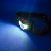 Latarka czołowa LED akumulatorowa 200lm USB czujnik + RED DIOLED