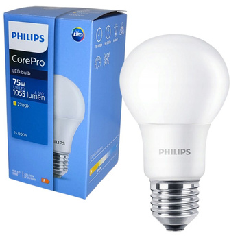 Żarówka LED E27 10W 2700K 1055lm barwa ciepła PHILIPS