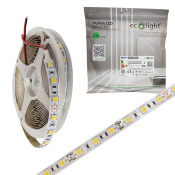 Taśma LED 12V 5m 14,4W/m 4000K 800lm/m 5050 IP20 Ecolight