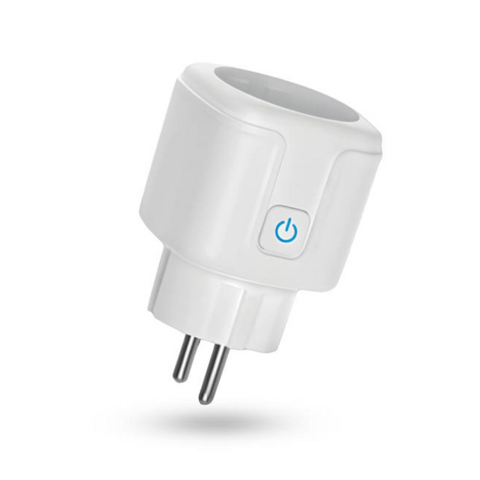 Gniazdo sieciowe zdalnie sterowane WiFi biały LXU414 Lamex