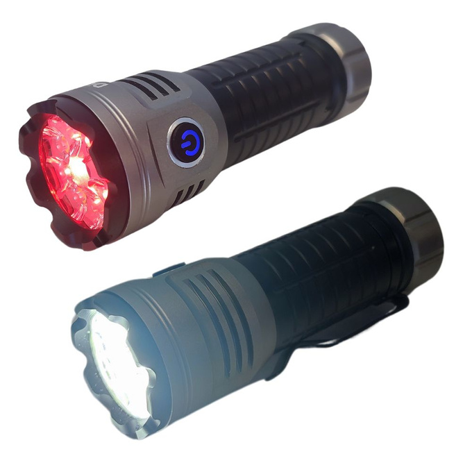 Latarka LED ręczna akumulatorowa 30W 3000lm USB-C magnes V38 ADVENTURE Dioled