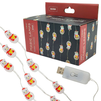 Kurtyna LED BAŁWAN 50xLED barwa zimna 5m IP65 ML61604 Ecolight