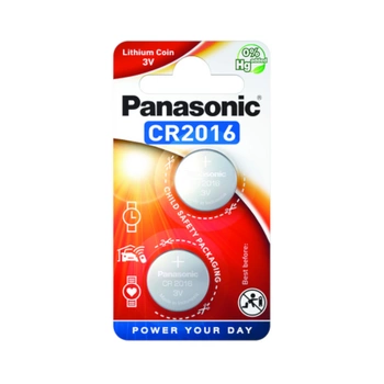 Bateria litowa CR2016 Blister 2 sztuki Panasonic