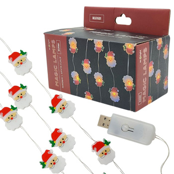 Kurtyna LED MIKOŁAJ 50xLED barwa ciepła 5m IP65 ML61601 Ecolight