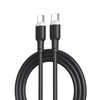 Kabel USB-C do USB-C 1m 3A 60W czarny NB-Q208B XO