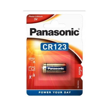 Bateria litowa CR123A Blister 1 sztuka Panasonic