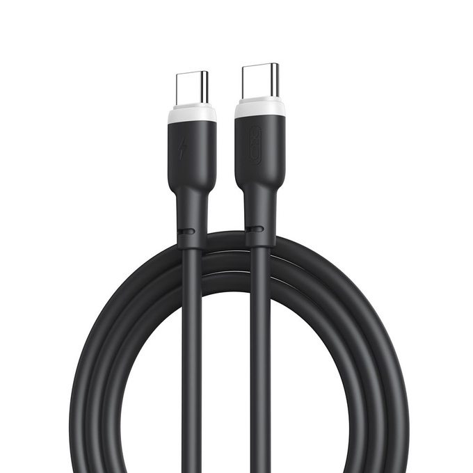 Kabel USB-C do USB-C 1m 3A 60W czarny NB-Q208B XO