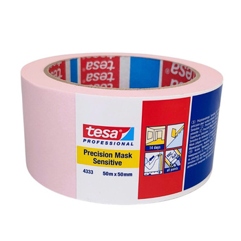 Taśma malarska WASHI 50m x 50mm różowa wewnętrzna TESA