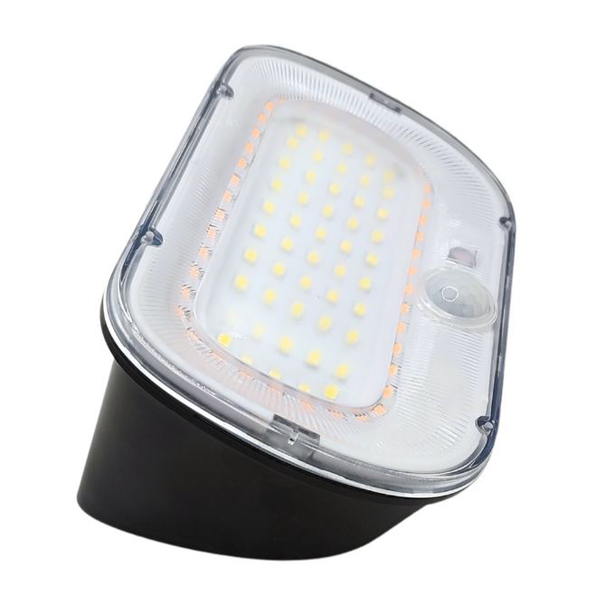 Lampka solarna kinkiet 10W 4000K 130lm IP54 czujnik ruchu PIR Dioled