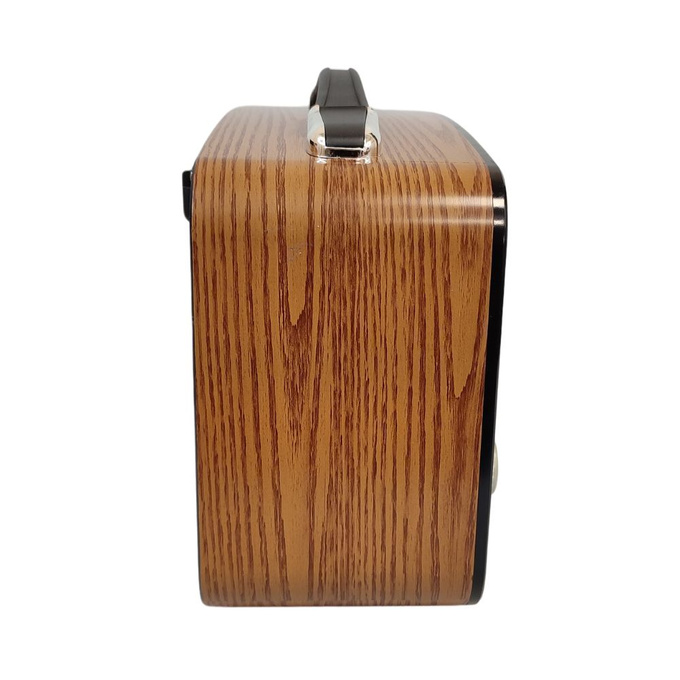 Radio przenośne RETRO FM USB 230V baterie akumulator OLZA LTC102UBT