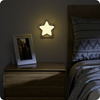 Lampka nocna LED 0,5W 2700K do kontaktu GWIAZDKA czujnik zmierzchu DIO-0467 Dioled