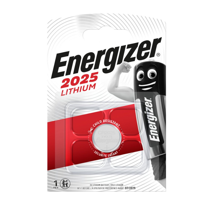 Bateria litowa CR2025 Blister 1 sztuka Energizer