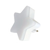 Lampka nocna LED 0,5W 2700K do kontaktu GWIAZDKA czujnik zmierzchu DIO-0467 Dioled