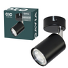 Lampa sufitowa GAVIA 1x GU10 czarna Led-Pol