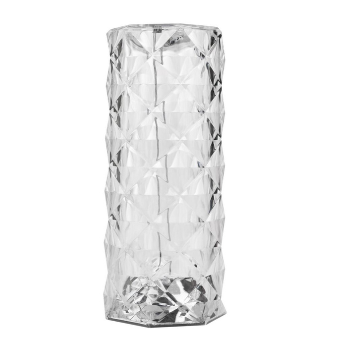 Lampka bezprzewodowa LED CCT 3 barwy światła KRYSZTAŁ USB-C Q004