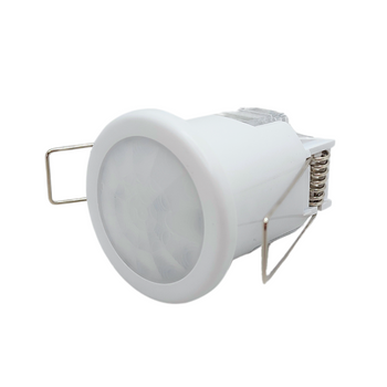 Czujnik ruchu PIR IP20 8m 360° biały podtynkowy Ecolight