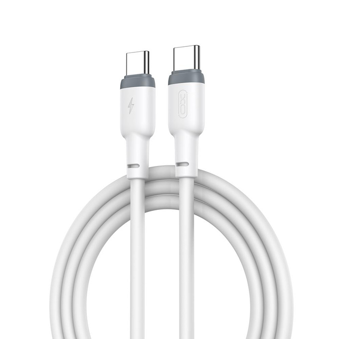 Kabel USB-C do USB-C 1m 3A 60W biały NB-Q208B XO