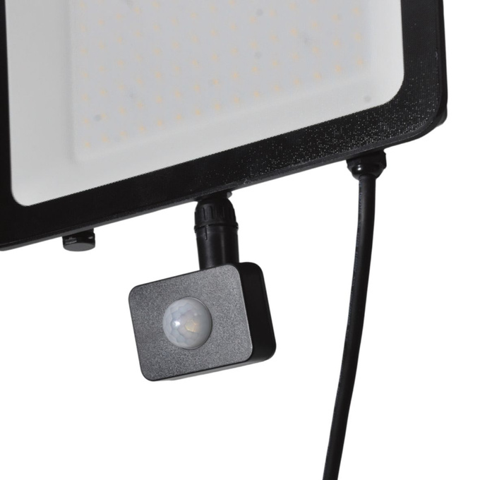 Naświetlacz LED ATRIA PRO 100W 6500K 9000lm IP44 z czujnikiem ruchu Dioled
