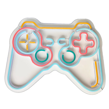 Lampka NEON LED GAMEPAD na plexi ściemniacz + USB