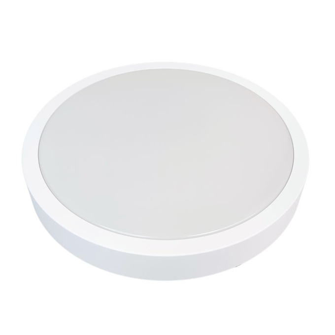 Plafon LED 24W 4000K 2400lm IP44 z czujnikiem ruchu okrągły biały V-TAC