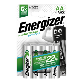 Akumulatorki AA R6 2300mAh Blister 4 sztuki Energizer