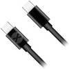 Kabel USB-C - USB-C 1m 3A 60W PD czarny Forever