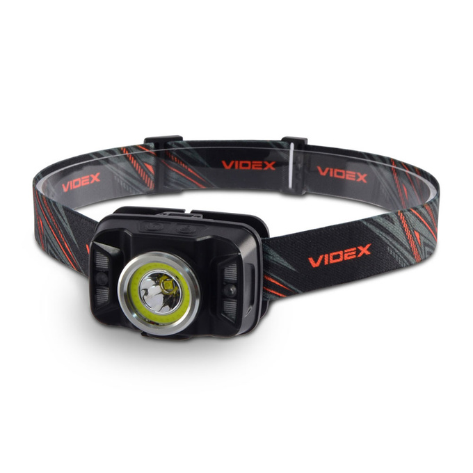 Latarka czołowa LED 5W 410lm IP65 USB H035C VIDEX