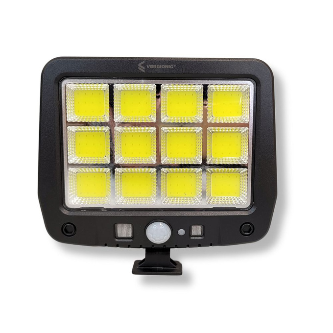 Lampa solarna LED COB 15W 300lm z czujnikiem ruchu IP44 VERGIONIC