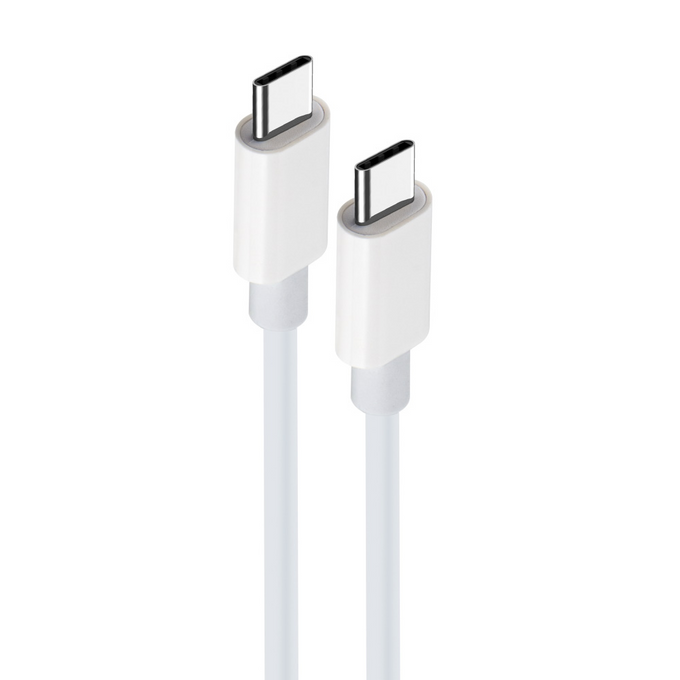 Kabel 2x USB-C 1m 20W PD 3.0 BIAŁY MXUC-05 MaXlife