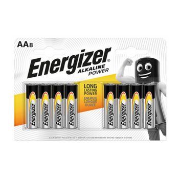 Baterie alkaliczne AA LR6 Blister 8 sztuk Energizer