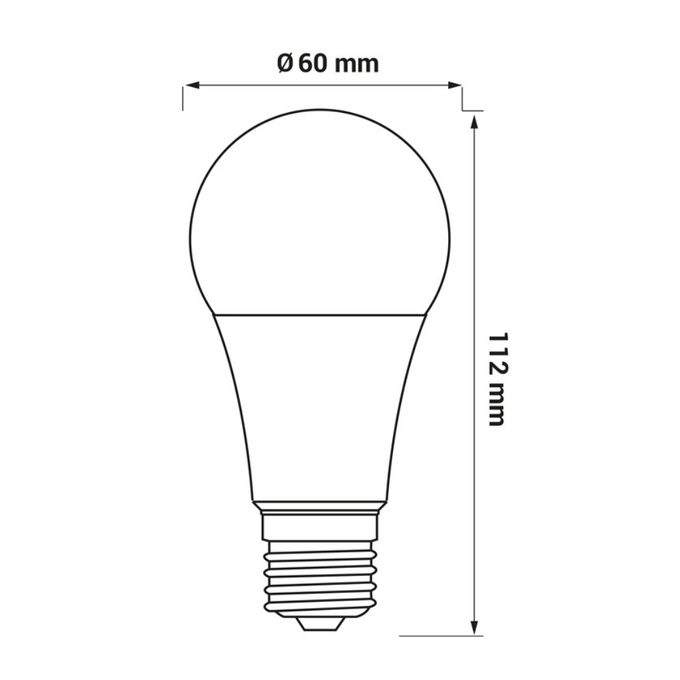 Żarówka LED E27 kulka 10.5W zimna 1255lm Led-pol
