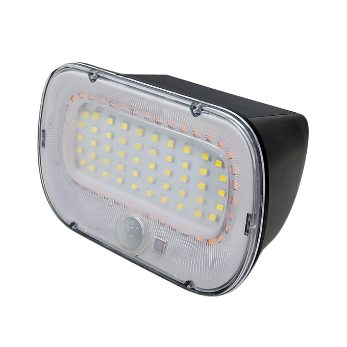 Lampka solarna kinkiet 10W 4000K 130lm IP54 czujnik ruchu PIR Dioled