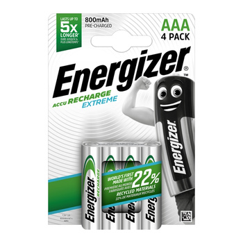 Akumulatorki AAA R3 800mAh Blister 4 sztuki Energizer