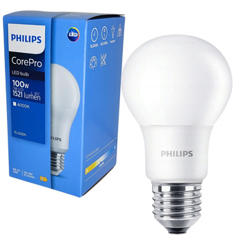 Żarówka LED GLS E27 13W 4000K 1521lm barwa neutralna PHILIPS