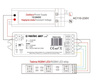 Zestaw sterownik+pilot do taśm LED RGBW 12-24V 2,4GHz Nextec