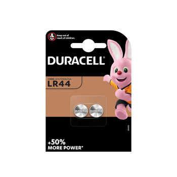 Bateria alkaliczna LR44 Blister 2 sztuki Duracell